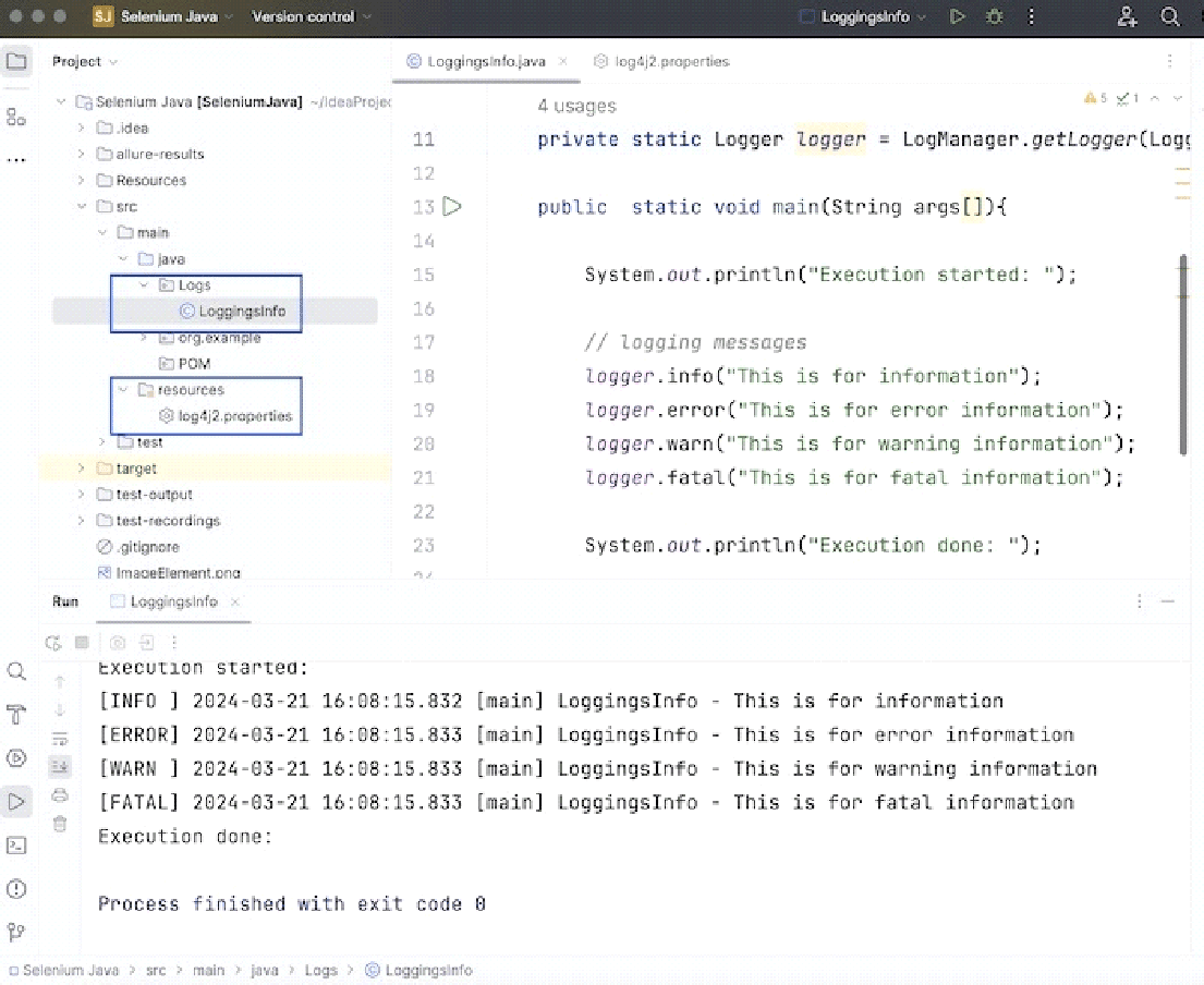 configuration file